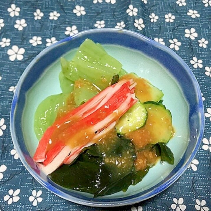 さしみこんにゃくとわかめとカニカマの酢味噌和え レシピ 作り方 By けいちゃん088 楽天レシピ さしみこんにゃくとわかめとカニカマの酢味噌和え レシピ 作り方 By けいちゃん088 楽天レシピ
